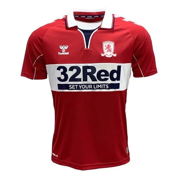 Tailandia Camiseta Middlesbrough 1ª Kit 2020 2021 Rojo